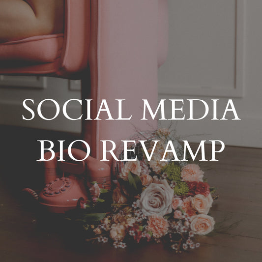 Social Media Bio Revamp