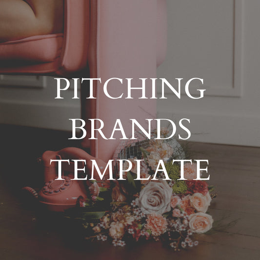 Pitching Brands Template