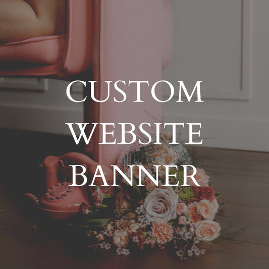 Custom Website Banner